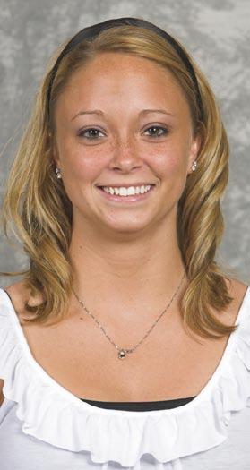 2009. A Big Ten Distinguished Scholar and Academic All-Big Ten honoree, she will help the Buckeyes prepare for the 2010 and 2011