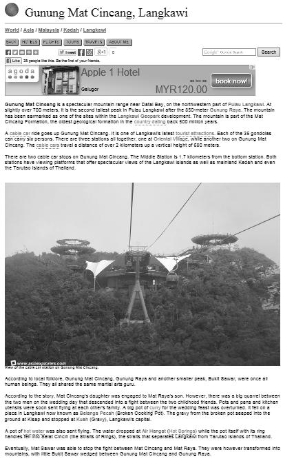 com Selain itu di Singapura juga dilihat turut memasukkan Kisah Pulau Kusu dalam web pelancongan mereka tentang Pulau Kusu.