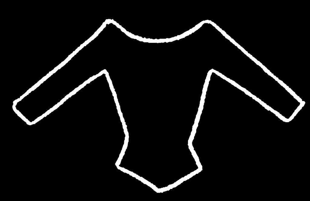 - The neckline of the front and back of the leotard/unitard must be no further than half of the sternum for the front and no further than the lower line of the