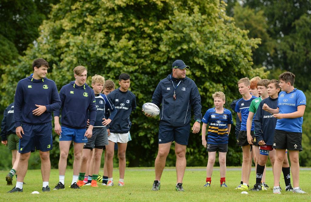 The Media Local Radio Local Press National Press Regional/National Radio Leinster Rugby CCRO (Club Community Rugby Officer) We have 41 CCRO s representing Leinster Rugby in our rugby clubs around the
