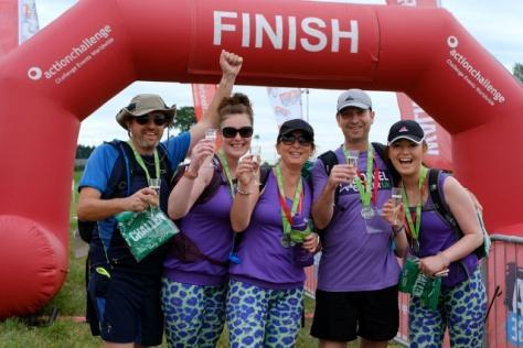 provide your own packed lunch Hot meal at your finish A medal, glass of fizz, and a finishers T-shirt Shuttle service to Stroud / Cheltenham Spa Station For 1 st Half Challengers, optional shuttle