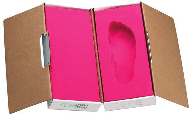 Foamart Fitting Kit The Original Foot Impression Foam When taking a negative impression of a patient s foot, there is no system that can match the convenience and accuracy of Foamart Foot Impression