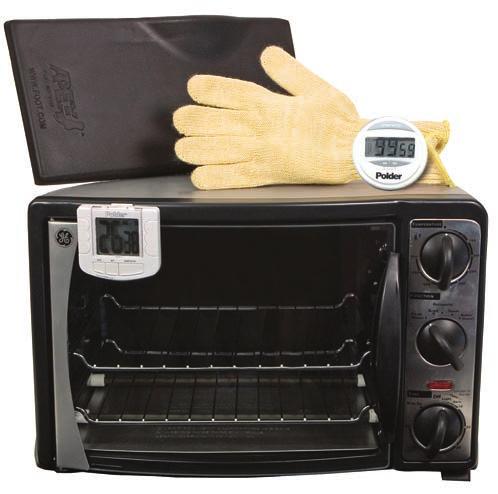 Thermothotic Molding Kits include ThermoGloves, silicone oven liners, a timer, thermometer and two molding pillows.