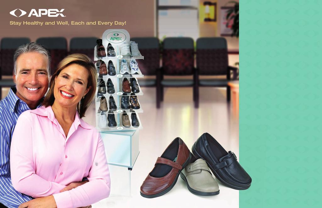 Apex Foot Health & Wellness, a division of Aetrex Worldwide, is dedicated to designing and manufacturing the finest foot health products available on the market today.