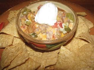 Here is a really easy nacho recipe that will score everytime you dip a chip!