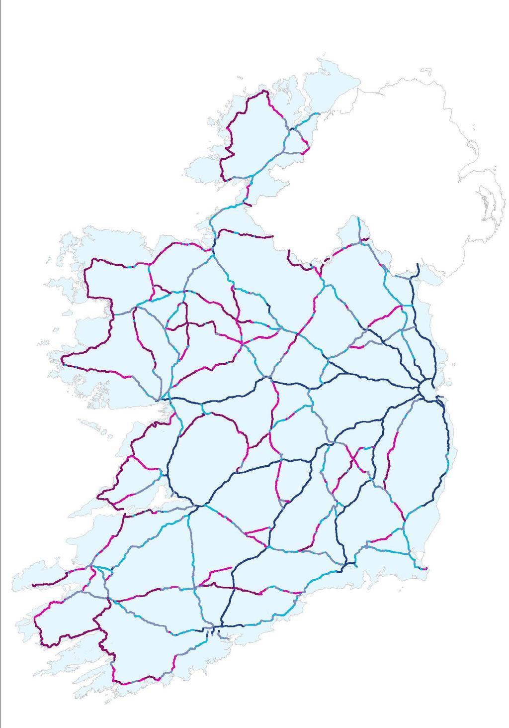 THREE ROAD CONDITION A: PAVEMENT MAINTENANCE Overview of the status of the road pavement across the National Road network by subnetwork type 22 The National Road network consists of over 5,400