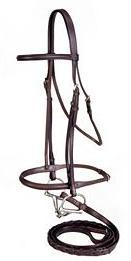 Identify the type of bridle in each
