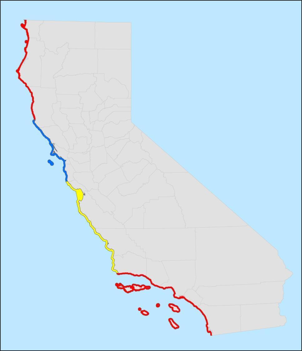 Northern California Identifying geographic