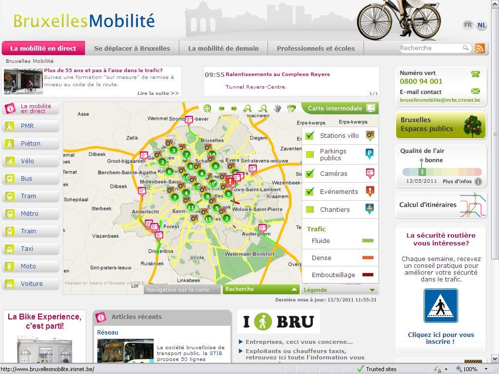 7. Information and mobility management - Multi-modal mobility management center MOBIRIS - Real time