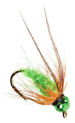 imitation of an emerging caddis pupa that you can fish with success all year long.