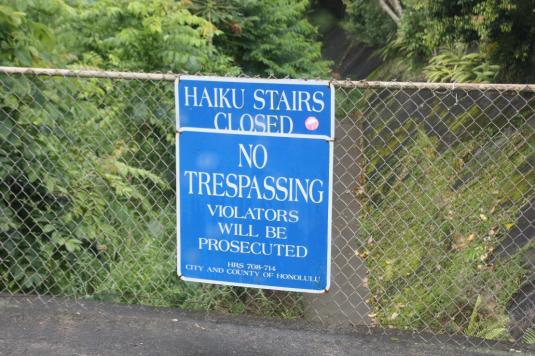 Haiku Stairs Haiku Stairs is located on one of several watershed properties owned and/or managed by the BWS.