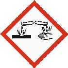 Page 2 of 9 Hazard pictogram: Signal word: Hazard statement: Danger H302 Harmful if swallowed. H314 Causes severe skin burns and eye damage.