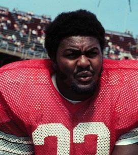 In the 1984 and 85 seasons, Johnson led the squad in tackles and teamed with Chris Spielman to give the Buckeyes one of the most formidable linebacking tandems in college football.