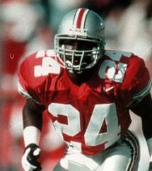 CHRIS SPIELMAN 1987 LOMBARDI AWARD WINNER Chris Spielman is in the Ohio State records book for a number of reasons.