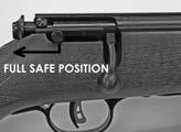 ALWAYS BE SURE THE FIREARM (ESPECIALLY THE BARREL) IS FREE AND CLEAR OF ANY OBSTRUCTIONS THAT MAY RESTRICT (OR SLOW DOWN) THE BULLET FROM LEAVING THE MUZZLE AT ITS NORMAL RATE OF SPEED.