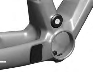 This bigger diameter of the fork steerer as well as on the frame headtube helps to increase the stiffness and handling of the bike.