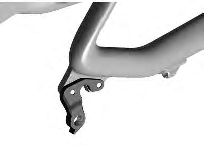 Scale Carbon is using the same replaceable rear derailleur hanger as Scott Spark and Genius. This spare part can be ordered via the Scott distribution with article number 206473.