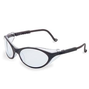 USA Product Family Uvex Bandit Contemporary styling, sporty wrap-around temples provide non-slip fit and comfort. Adjustable temple length. Easy lens replacement system.