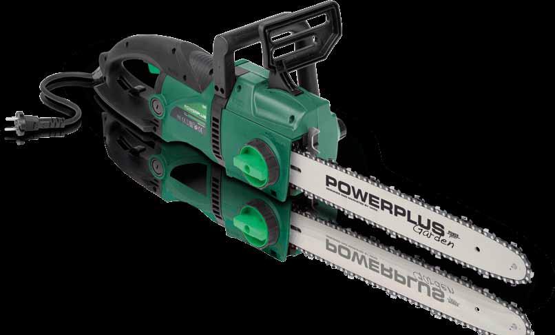 Powerplus chain saws handle chores quickly and easily.
