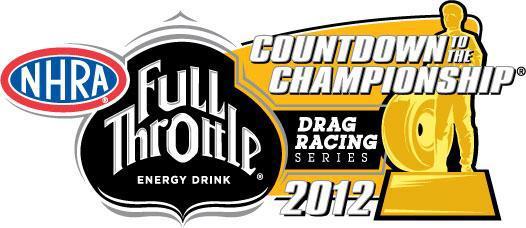 NHRA FULL THROTTLE STANDINGS Countdown to the Championship (Through Oct. 8, 2012; DSR drivers in CAPS) TOP FUEL Pts. Pts. Behind 1. ANTRON BROWN 2,491 -- 2. SPENCER MASSEY 2,387-104 3.