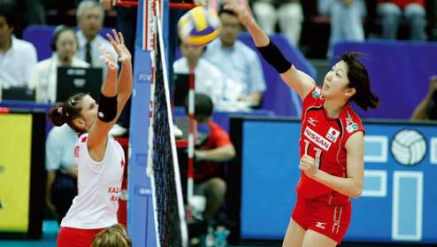 1 and three-time Grand Prix champions, slipped to 5-2 on the court where they beat Brazil in the World Championship final in November 2006. Russia beat Poland in the first round of the Grand Prix.