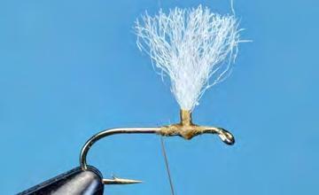 Parachute Blue-Winged Olive Dry Fly Hook: Dry fly, #12 Thread: Olive, 6/0 (140 denier)