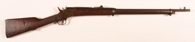 Page: 18 103 CR- Remington M 1902 Rolling Block 7mm Rifle. CR- Remington Model 1902 Military Rolling Block 7mm Rifle.