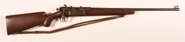117 CR - U.S. Springfield Armory M 1896 Krag Rifle. CR - U.S. Springfield Armory Model 1896 Krag.30-.40 Cal. Sporterized Bolt Action Rifle.