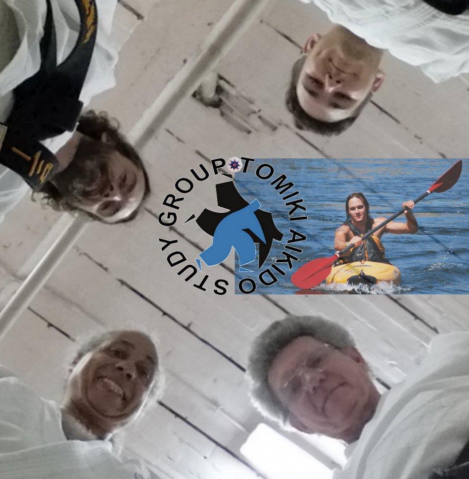 STUDY GROUP TOMIKI AIKIDO Thursday 8 th June, 2017 On this warm summer evening there were four of us in attendance, Eddy, Adrian, Ronny and Raven.