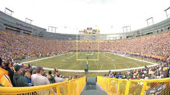 PACKERS TEAM NOTES 277 AND COUNTING Lambeau Field saw eight regular-season sellouts in 08, bringing the consecutive sellouts streak to 277 games (261 regular season, 16 playoffs).