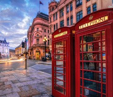 Britain s capital city is a vibrant arts and entertainment center (its theaters are always busy), and 50 years after the Beatles, the country s music scene still rocks.