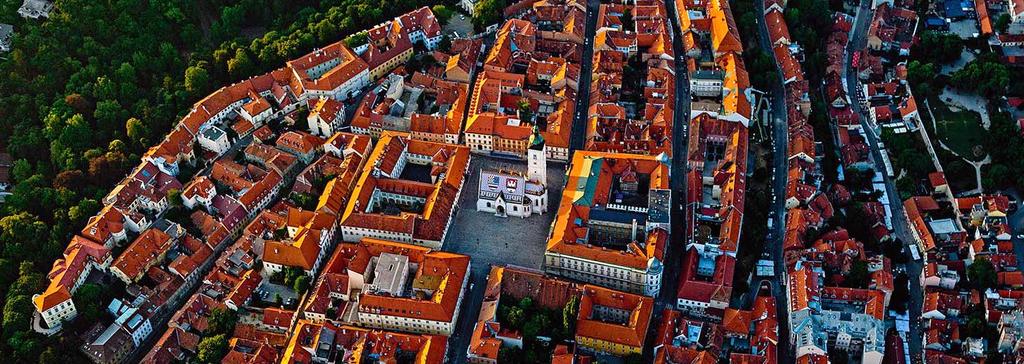 ZAGREB SIGHTSEEING ZAGREB - city with a million hearts Zagreb is a safe city whose doors are always open;