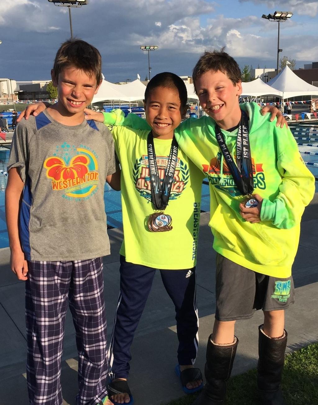 Junior Olympics Meet Recap DART swimming won the March 4-6 Sierra Nevada Junior Olympic Championships for the second year in a row.