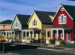 Townhomes, multi-family homes and two-family homes are appropriate in