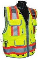 R: Class 2 & 3 Class 2 provides for the use of additional amounts of high-visibility materials, which may allow design opportunities to