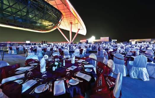The fascinating city of Dubai with Burj Khalifa Sleep Party Meet Dine The Meydan Ballroom, located on the ground floor with m² of stunning space comprises of the main ballroom which can be divided
