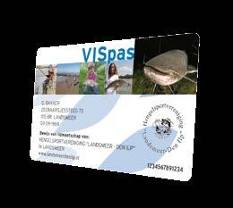 The VISpas is the proof of membership of a fishing club associated with Sportvisserij Nederland. On average, membership amounts to no more than 30 to 45 euros per year.