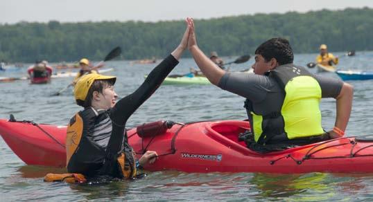 Parents and Grandparents - the Door County Sea Kayak Symposium is a funfilled, family-friendly event, so bring the kids and share the experience together!