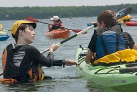 -first year participant Each year Rutabaga s Door County Sea Kayak Symposium raises money to benefit the Door County Land Trust (DCLT).