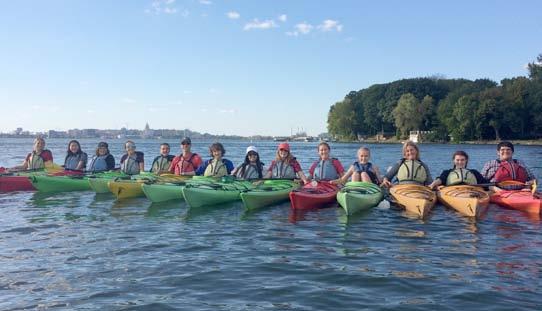 We offer canoeing, kayaking, and stand-up paddling camps for kids entering 3rd to 8th grade.