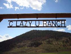 Finding C Lazy U Ranch C Lazy U Ranch 3640 Colorado Hwy 125 P.O. Box 379 Granby, CO, 80446 970-887-3344 ranch@clazyu.