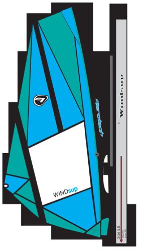 Progressive TST 10 6 & WindSUP Length 10 6 Width 33 Thickness 4.8 Volume 227 The WindSUP is all about bringing windsurfing back to a simpler time with a few modern touches.
