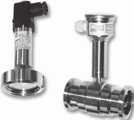 Siemens AG 007 Transmitters for food, pharmaceuticals and biotechnology SITRANS P Compact for gage and absolute pressure Overview Application The SITRANS P Compact pressure transmitter is designed