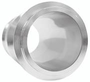 Remote seals for transmitters and pressure gauges Inline diaphragm seal with quick connection Siemens AG 007 Inline diaphragm seal with quick connection, "i"-line (Cherry Burrell - male/male)