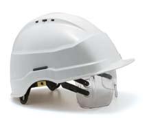 Used in conjunction with other electrically insulating protective equipment prevent dangerous current from passing through persons via their head. s: EN 50365 Colours: colour: White.