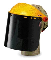 Can be fitted with tinted G3 & G5 visor for gas welding, brazing and light cutting