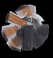 PISTOL HOLSTERS RAPID RELEASE HOLSTERS Made of durable, high-tech polymer materials. The gun-specific design is fully adjustable to multiple draw positions.
