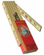 SPECIALTY RHINO FLEXIBLE FOLDING RULERS Polyamide reinforced with 30% fiberglass Waterproof-will not warp or swell like wooden rulers Wear resistant and maintenance free Deeply embossed scales won t