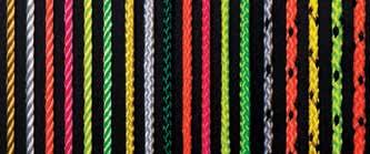 STRINGLINER STRINGLINER CONSTRUCTION / MASON S LINE Quality #8 Nylon Line (tensile strength lbs.) Bright solid or mixed colors* Twisted or Braided #27 Nylon Line* (tensile strength 2 lbs.