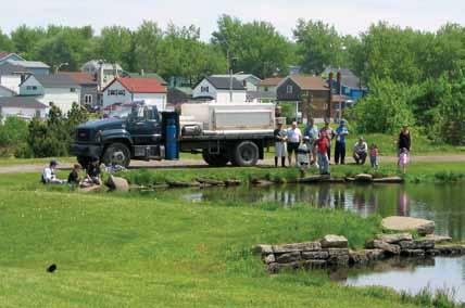 Inland Fisheries Hatchery Stocking Programs The Province has administered a hatchery program since 1982, when a federalprovincial agreement delegated responsibility for the production and